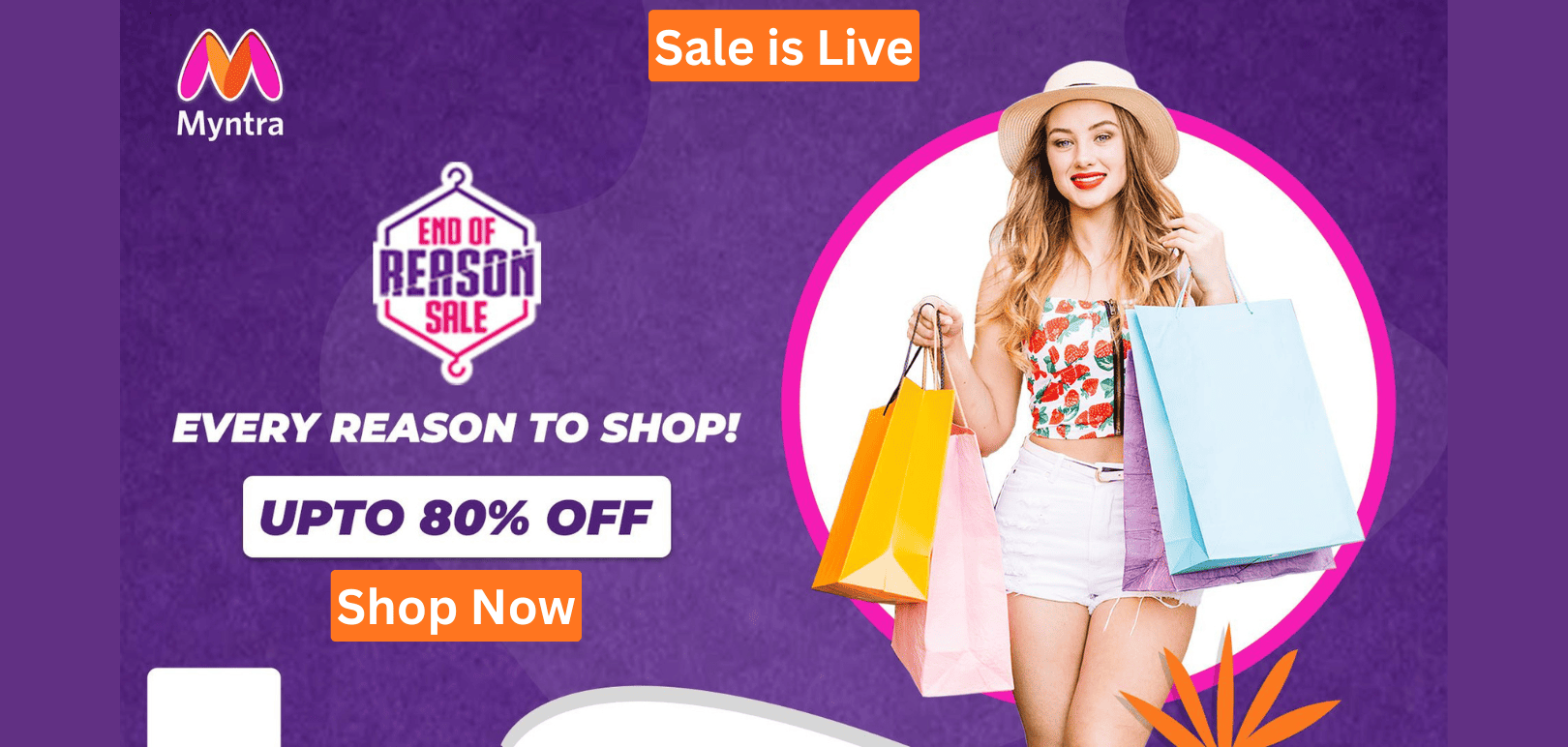 Myntra Sale is Live