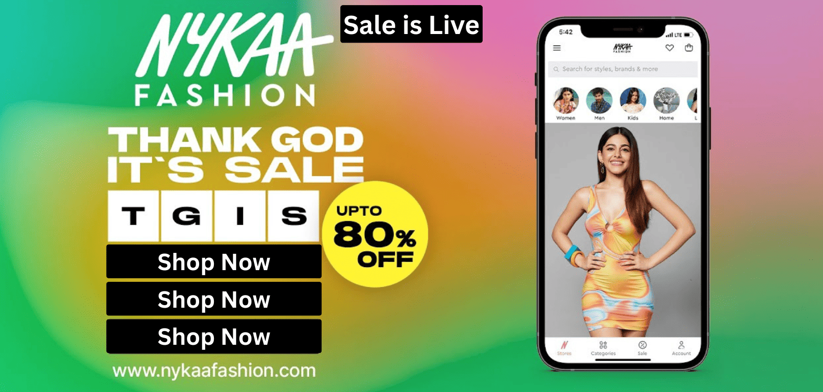 Nykaa Fashion Sale is Live